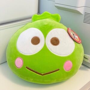 Sanrio KEROPPI Dumpling Plush 10” inches